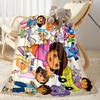Dora Explorer Blanket Soft & Cozy Suitable for Office Picnics Chair Four Seasons Universal Playful Design Perfect Gift for Relatives and Friends