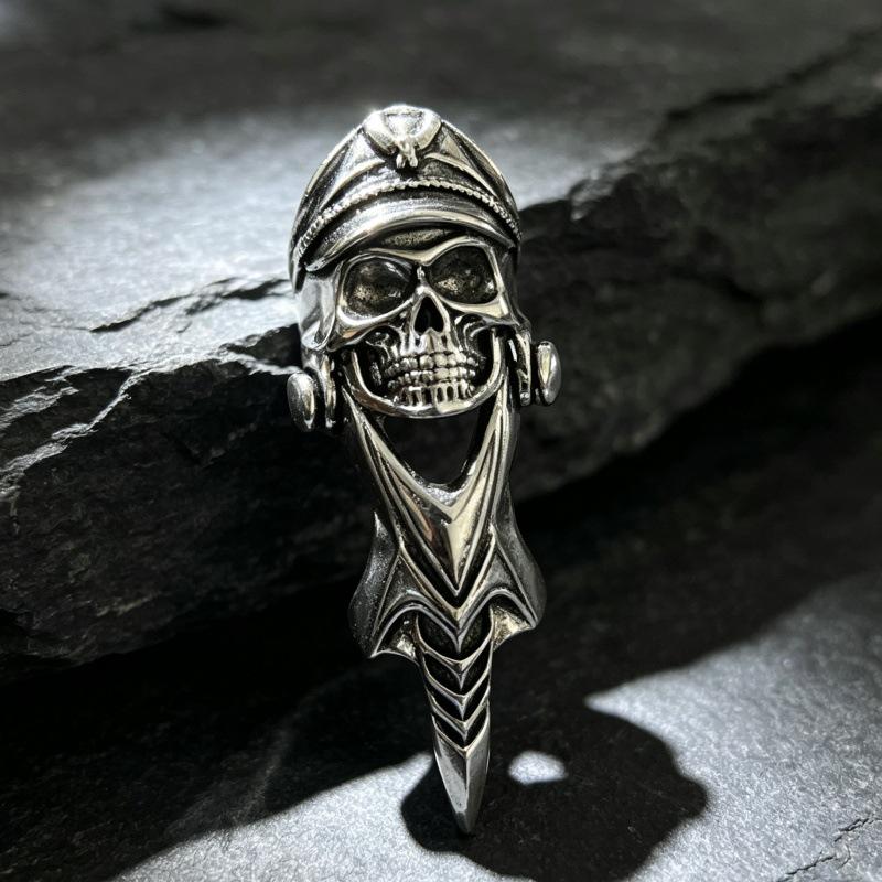 Men's Fashion Skull Finger Rings - Bendable Joint Design In 10 Styles