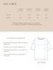 Tricou negru supradimensionat cu broderie cu mesaj Prosecco