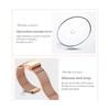 OLEVS Women's Minimalist Casual Watch Rose Gold Leather Band Waterproof Analog Quartz with Date Calendar