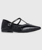 Kissa Increena Pointed Toe Mary Jane Flats P512020