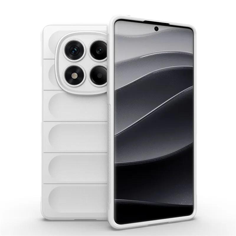 

Soft Skin Feeling Flexible Silicone Case for Xiaomi Redmi Note 14 Pro 5G 14 Pro+ Plus Protective Cover Shockproof Fundas Coque Redmi Note14 ProPlus