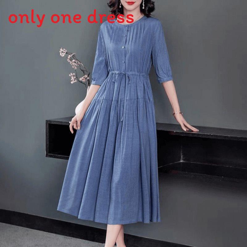 Modale Fabric Abstract Pattern Slant Shoulder Midi Dress For Streetwear Style