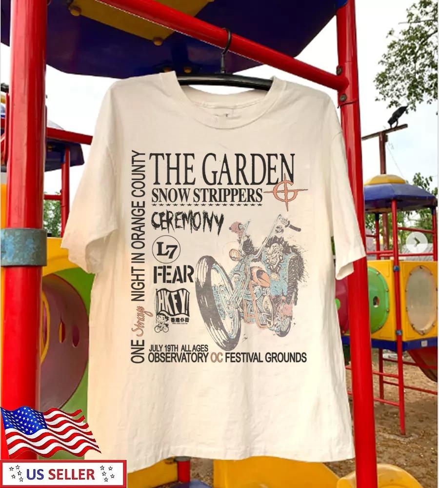 

The Garden Band One Strange Night in Orange County Full Size S-5XL Unisex T-Shirt M