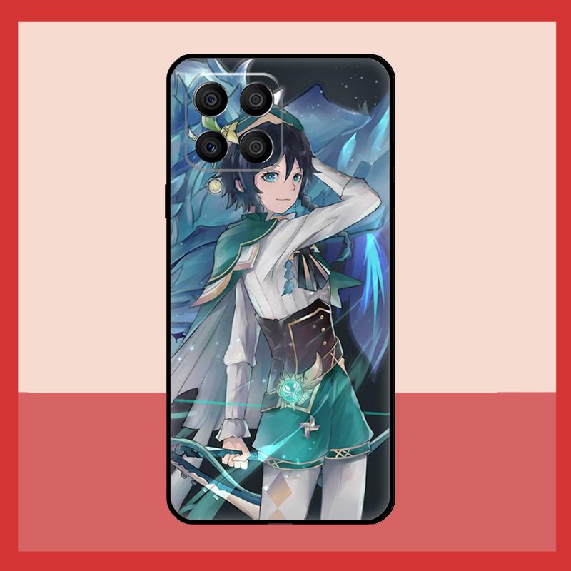 Genshin Impact Venti Case For Samsung Galaxy M52 M32 M53 M16 M11 M21 M31 M35 M12 M13 M14 M15 M36 M56 M55 M34 M54