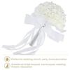 Braut Hochzeit mit Blumen aus Schaum Simulation Blume weiße Rose Bouquet koreanische Hochzeit Fotografie Requisiten Liebhaber Geschenke