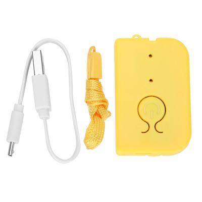 Infusion Fluid Reminder Sensor Automatic Sound Alarm Rechargeable Security Care DeviceYellow