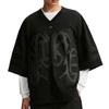 Sportswear Mesh Smooth Comfortable V-Neck T-Shirt Men Tops IQ5907-010