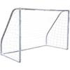 Devessport Jalgpallivärav PVC Valge