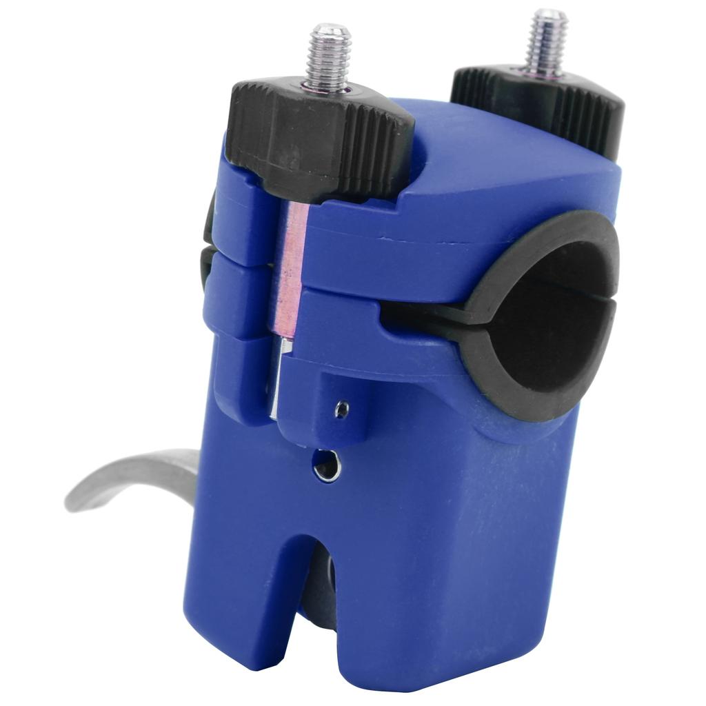 Boat Fishing Pole Bracket Mount Device Aluminium Alloy Outdoor Fish Rod Stand AccessoryBlue