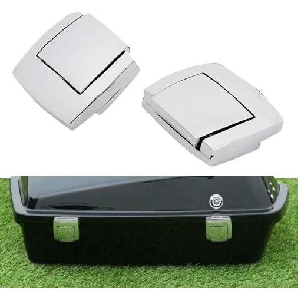 Chrome Tour Pack Pak Latches Fits For Harley Touring Street Electra Road Glide Ultra Classic FLHTCU FLHTC Limited FLHTK Anniversary FLHTCUSE8