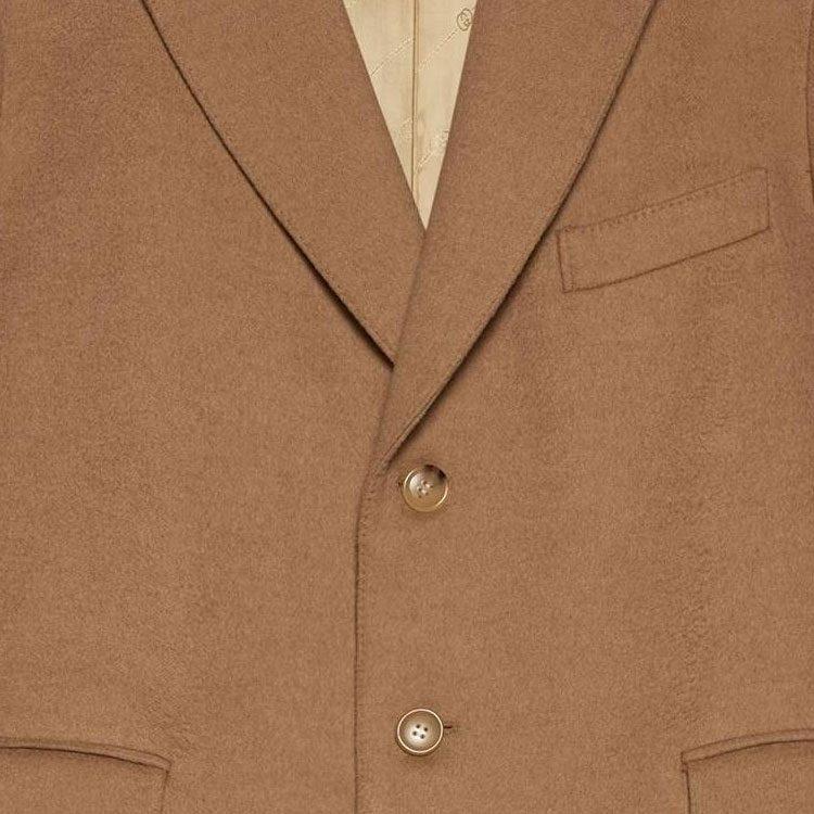 Gucci Cities Label Single Breasted Coat 753089-ZAHGS-2250