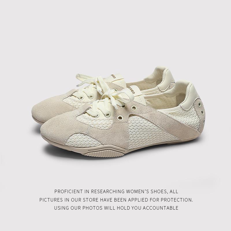 Fashion Versatile Leather Ballet Shoes Women'S Autumn Denim Cloth FlatBottomed Sports And Leisure Shoes