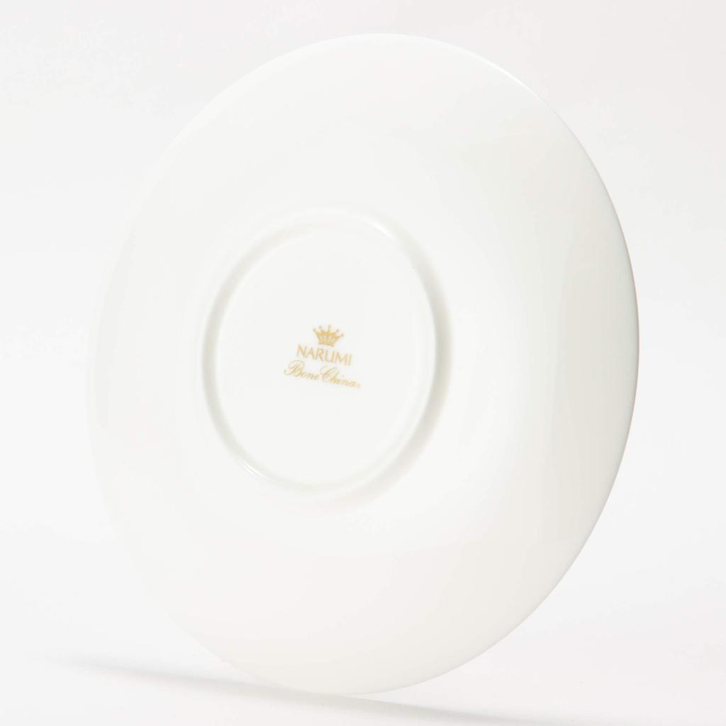 NARUMI White Collection Plate, 16cm, Simple and Stylish, Microwave-Safe and Dishwasher-Safe, 51326-5667