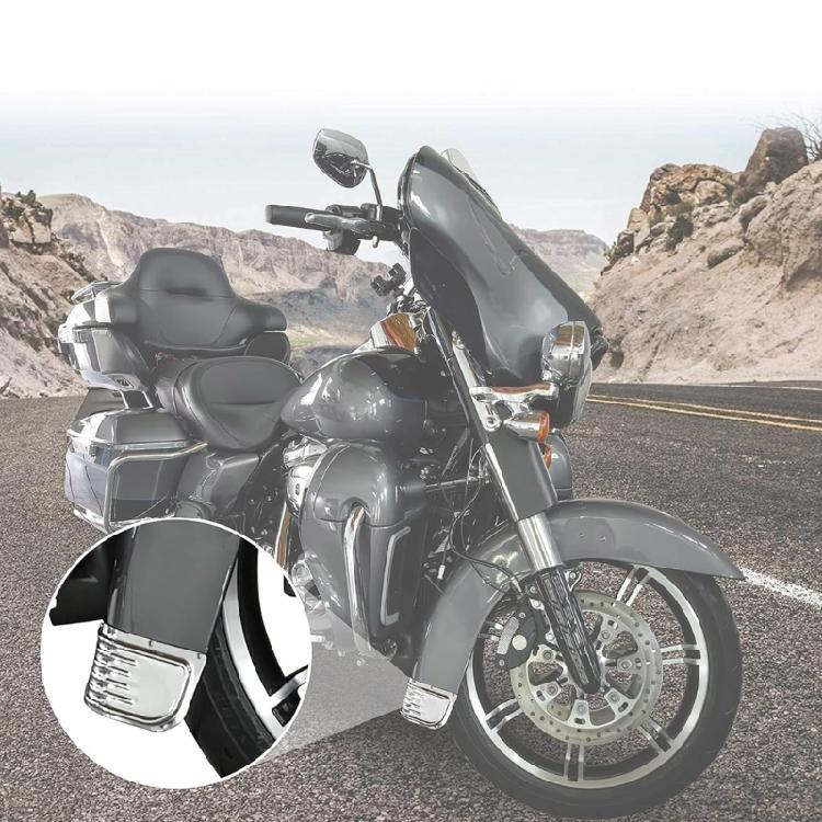 Kryt předního spoileru motocyklu Příslušenství pro úpravu motocyklu Náhradní žebrovaný kryt předního spoileru