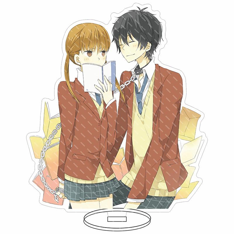 My Little Monster Mizutani Acrylic Stand Model Plate Decoration Desk Figure Display Students Fan Gift Animation Products Couple