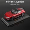 Bburago 1:24 Ferrari 12Cilindri Alloy Car Model Supercar Diecast Vehicles Static Toy Collection