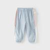 David Bella Girls' Pants Baby Pure Cotton Jogger Pants 2026 Summer New Stylish Children's Sports Pants Children's Clothing