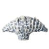 Abstract Ceramic Handicrafts Pleated Flowerpot Shell Vase Wavy Flower Vase Flower Arrangement Home Decoration Accessories