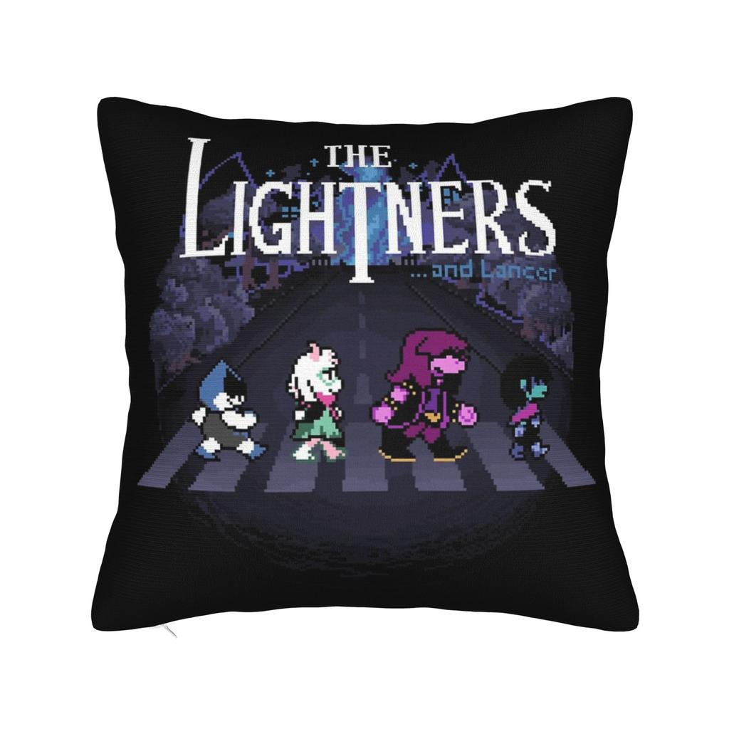 Deltarunes Kris Ralsei Susie Pillowcase Soft Cushion Cover Decorative Pillow Case Cover Bed Square