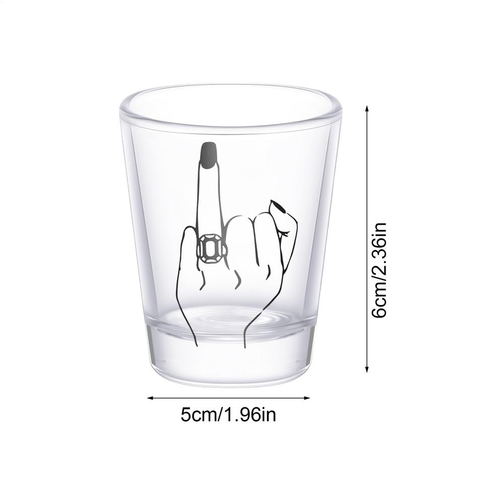 

Бокалы для жениха и невесты, дизайн с кольцом на безымянном пальце, свадебные, смешные, стаканы для виски, коллекционные, для Рождества, свадебные 2pcs чёрный