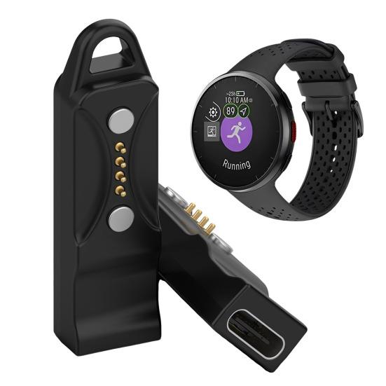 Adapter ładowarki do smartwatcha dla Polar Looping/Vantage M3 Type-C Szybkie ładowanie Magnetyczny kabel ładowarki Konwerter mocy Akcesoria do zegarka