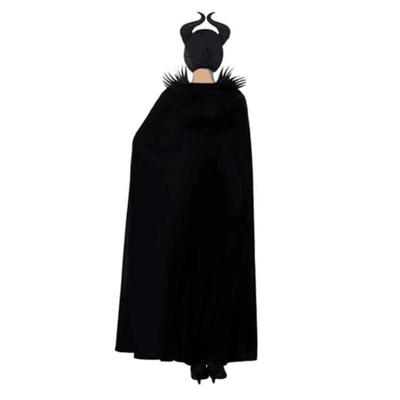Evil Maleficent Adult Queen Cosplay Costume Outfit Ladies Noble Dress Fancy