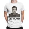Dr. Gregory House Md Obličej Pánské Tričko Estetická Bavlněná Trička Letní O-výstřih Hipsterské Tričko Levné Oversized Topy