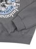 LA MAISON STUDIO Women'S Le Lis Pigment Smoky Crop Sweatshirt Light Grey (Fcf1Ts207W)