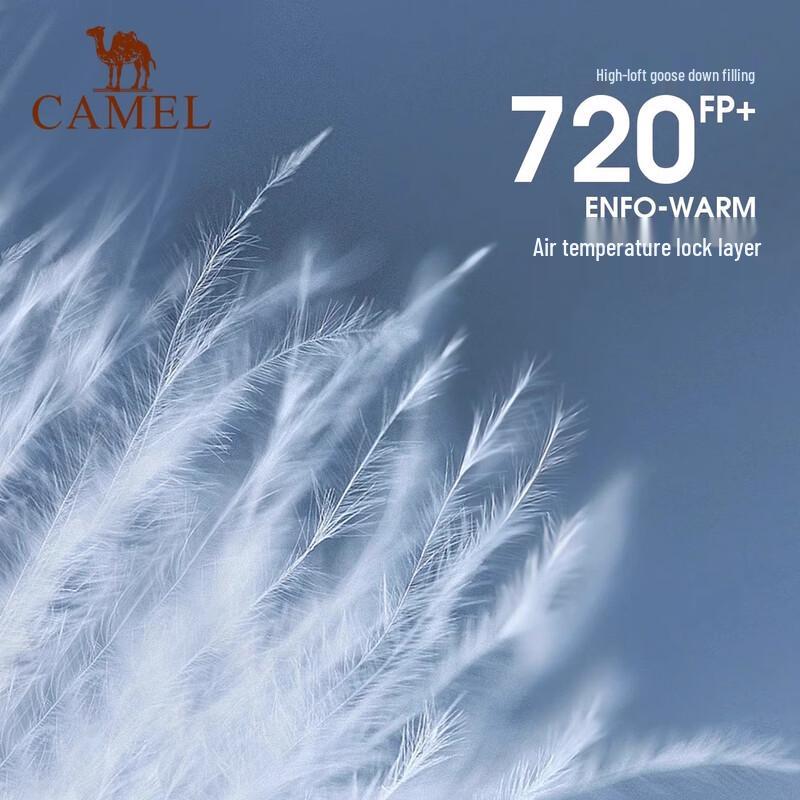 CAMEL Unisex 3-in-1 Waterproof Goose Down Winter Jacket