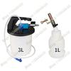 Brake Fluid Bleeder Brake Fluid Replacement Tool 3L Large Capacity Corrosion-Resistant Brake Oil Replacement Kit for Most Cars