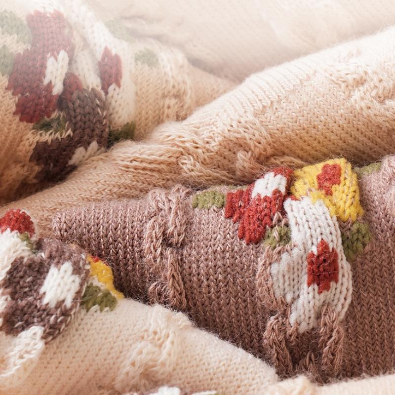 Baby Cotton Socks For Girls Newborn Toddler Ruffle Boneless Sock Children Medium tube Princess Stockings 0-8 Years Autumn Winter