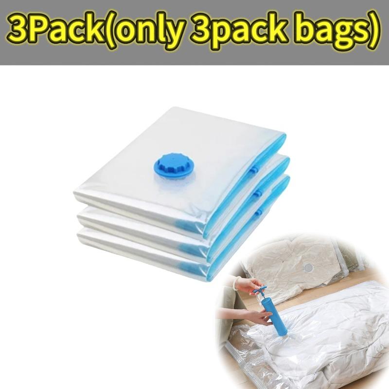 1-10pcs Thickened Vacuum Compression Bag,Transparent Quilt Vacuum Bags, Storage Bags, Household Clothing Storage and Sorting Bag