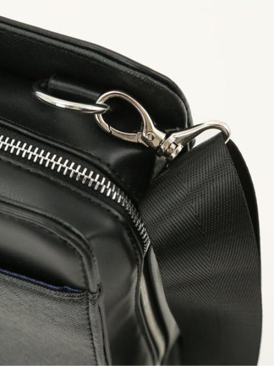 Takakyu Saffiano 2-Wege Aktentasche, A4-Größe, Herren, Schwarz, 110485089133333