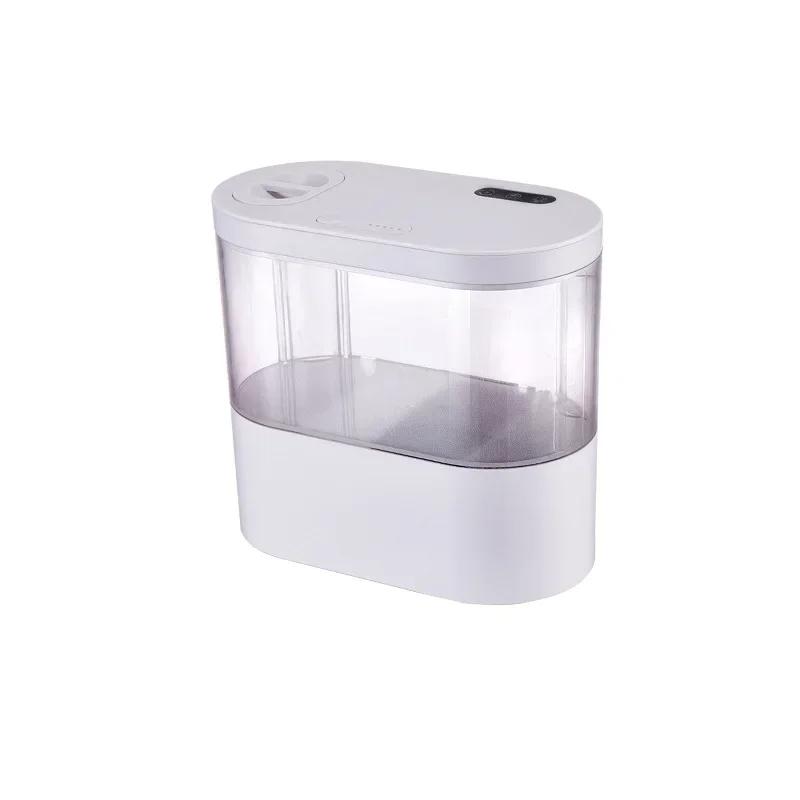 

USB Mini Desktop Aquarium Built-in Water Pump / LED light / Filter Self circulation and self circulation goldfish tank белый