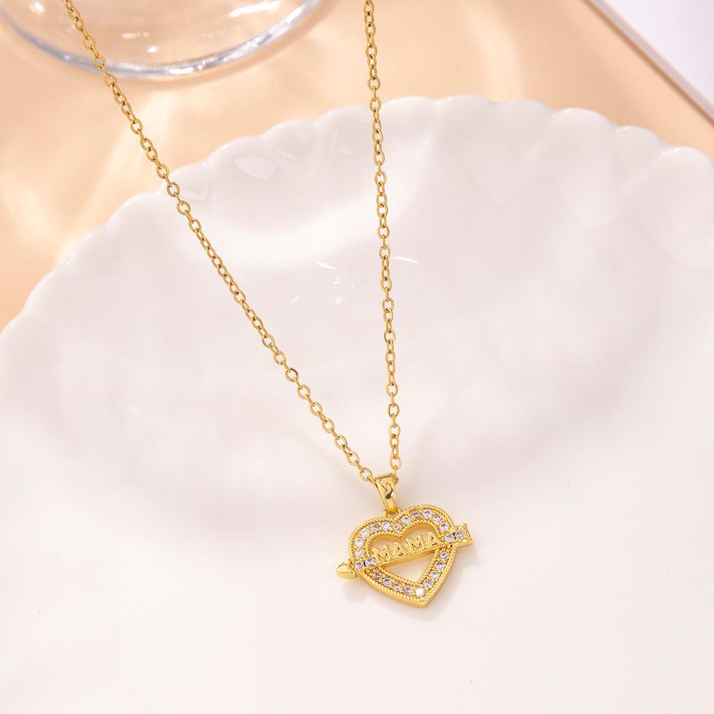 Kadın Lüks Titanyum Çelik Kolye Ucu Klavikula ve Uzun Kazak Kolyesi - Niş Tasarım