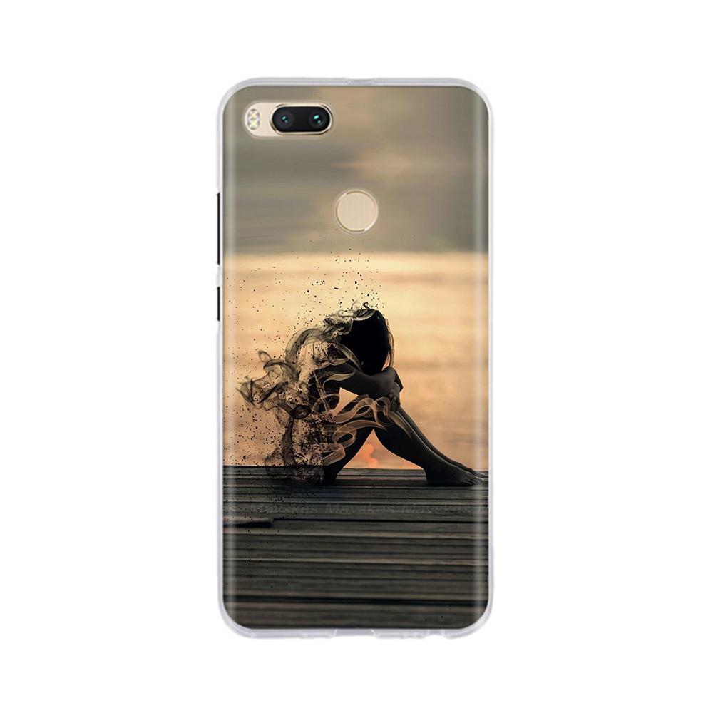 Pro Xiaomi Mi A1 Pouzdro Mi 5X Průhledné TPU Pouzdro na Telefon Pro Xiaomi MiA1 Mi5X Mi 5X Pouzdra Xiaomi A1 Nárazník Coque Fundas Tašky Kryt