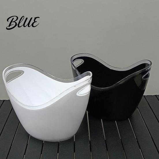 Bar Ice Bucket Double Layer Bucket Long-Lasting Cold Preservation