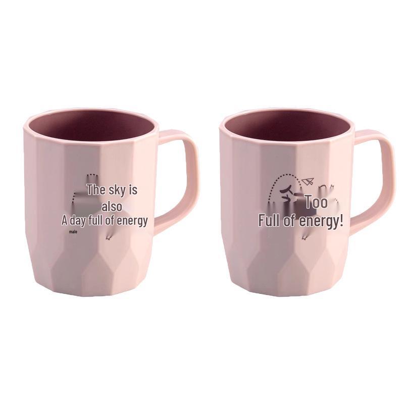 

2-Pack Double-Layer Drop-Resistant Toothbrush Cups Regular