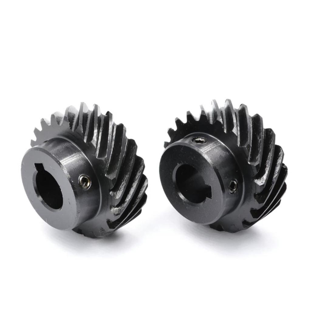 1M 13/15/20/26/30 Teeth Steel Helical Gear DIY Motor Staggered Gear 6-15mm
