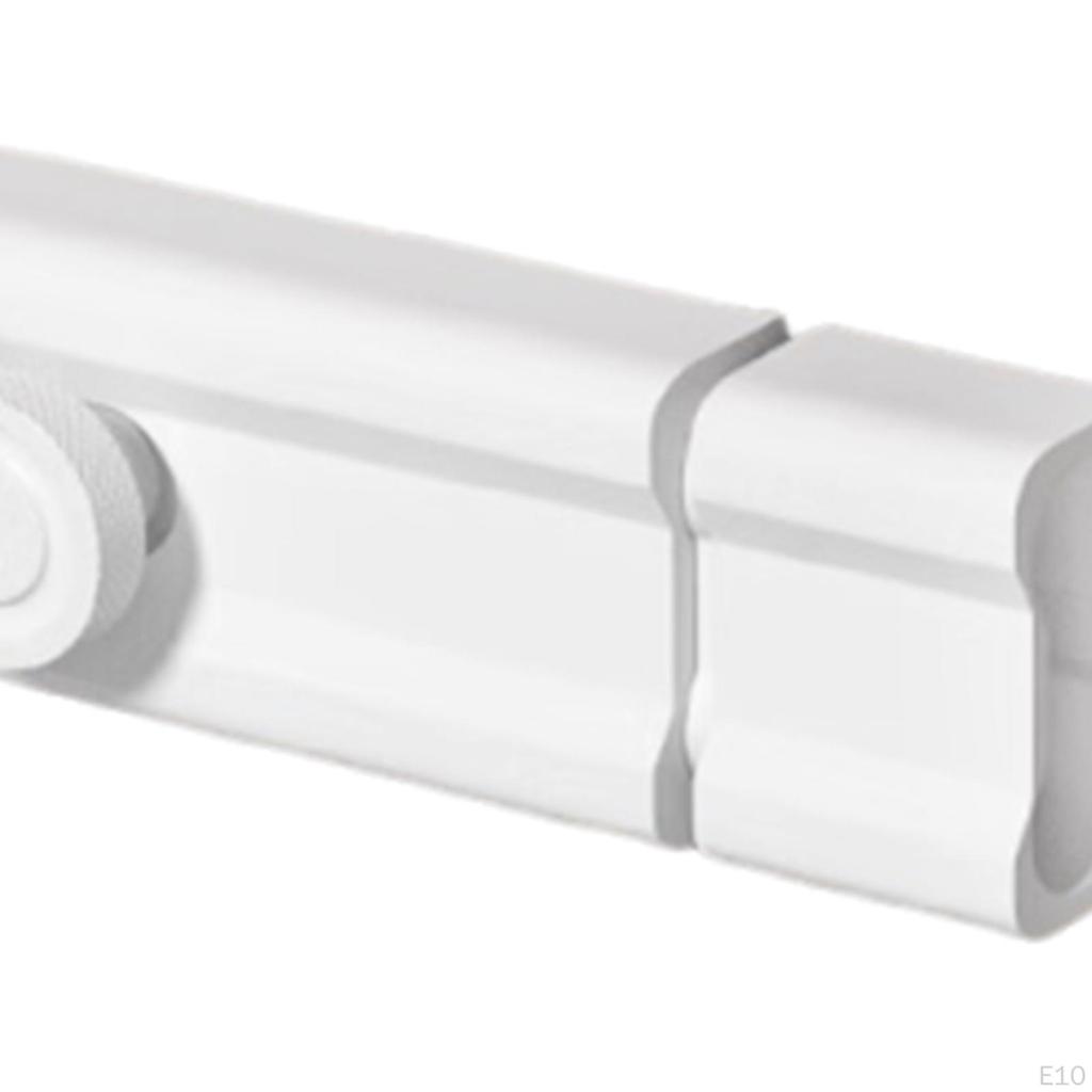 Slide Bolt Door Latch Aluminum Self Sticky Sliding Lock for Home Office Bathroom Bedroom