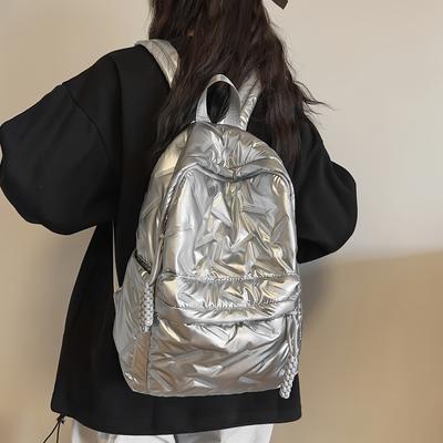 Mochila Moderna, Simples, Versátil, Fofa, Casual, Tendência Estudantil, Mochila Escolar Multifuncional, Mochila Esportiva de Viagem de Grande Capacidade