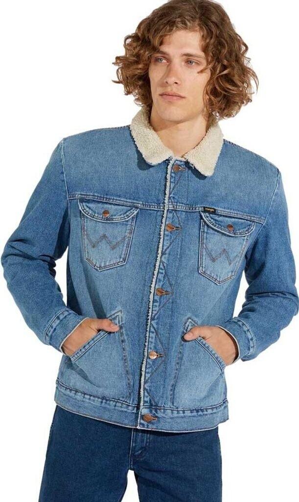 Демисезонная куртка Wrangler Icons Sherpa Jeansjacket (W4MSUG10K)
