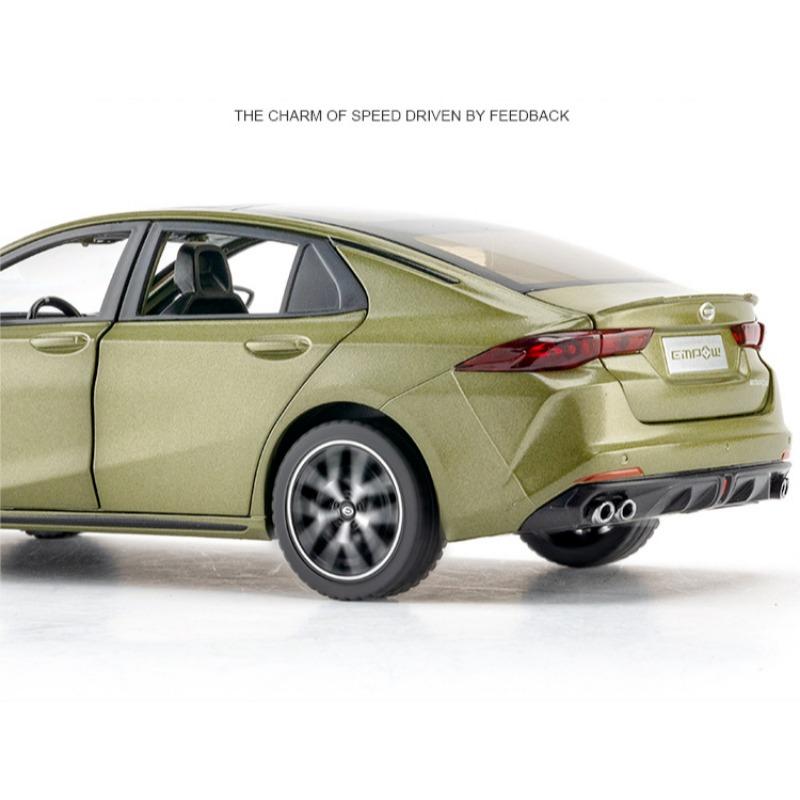 1/24 Slitina Diecast Kovový Model Auta - GAC Motor EMPOW 55 Kupé, Pouliční Sportovní Vozidlo, Dětský Dárek, Zvuk a Světlo