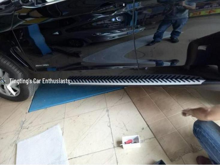 BMW X5 E70 & Old X6 Running Boards, New X5L Foot Pedals