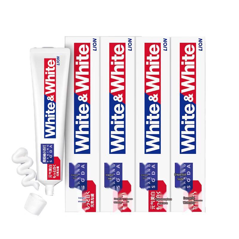 

Lion White Grapefruit Baking Soda Whitening Toothpaste