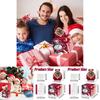 Red Snowman Christmas Party Decor Money Box Gift Box For Holiday Festivities