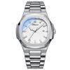 CHENXI Paar Uhr Luxus Business Herren Quarz Datum Armbanduhren Wasserdicht Leuchtende Quarz Uhr für Herren & Damen