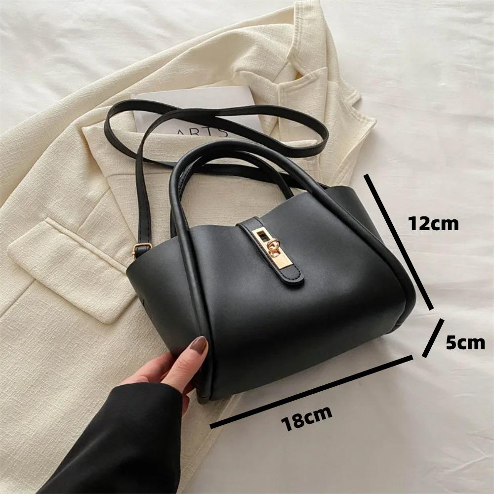 2026 Fashi Female Shoulder Handbag Niche Design Senior Sense Crossbody Bucket Bag Vegetable Basket Style Luxury Bags
