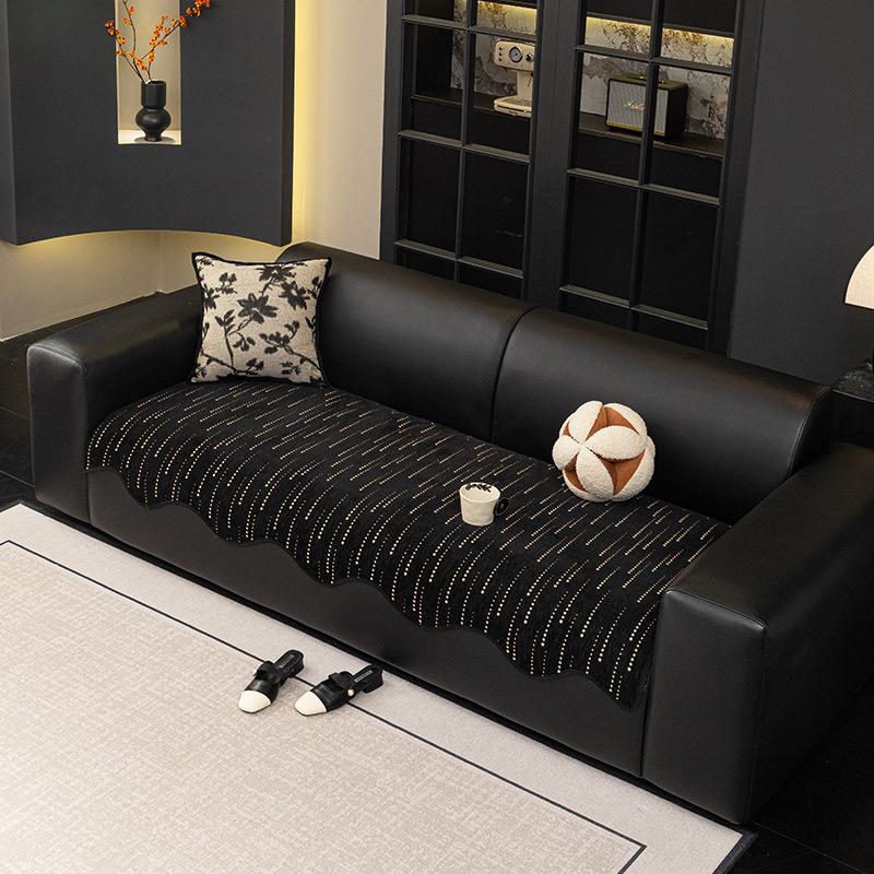 New Special-Shaped Sofa Cushion, Universal Non-Slip In All Seasons, High-Sense Full Cover, One-Piece Cover, Irregular Seat Cushion